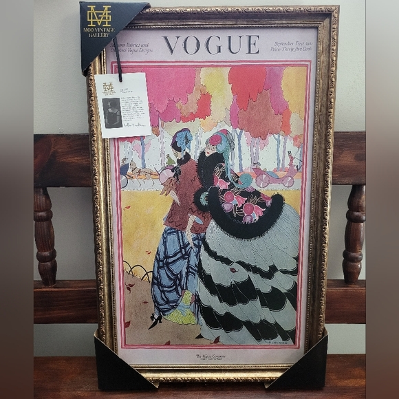 Brand new never used - A Vogue Cover Of Autumn Fabrics September 1st 1921 - Picture 2 of 8